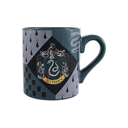 14oz Slytherin Crest Ceramic Mug