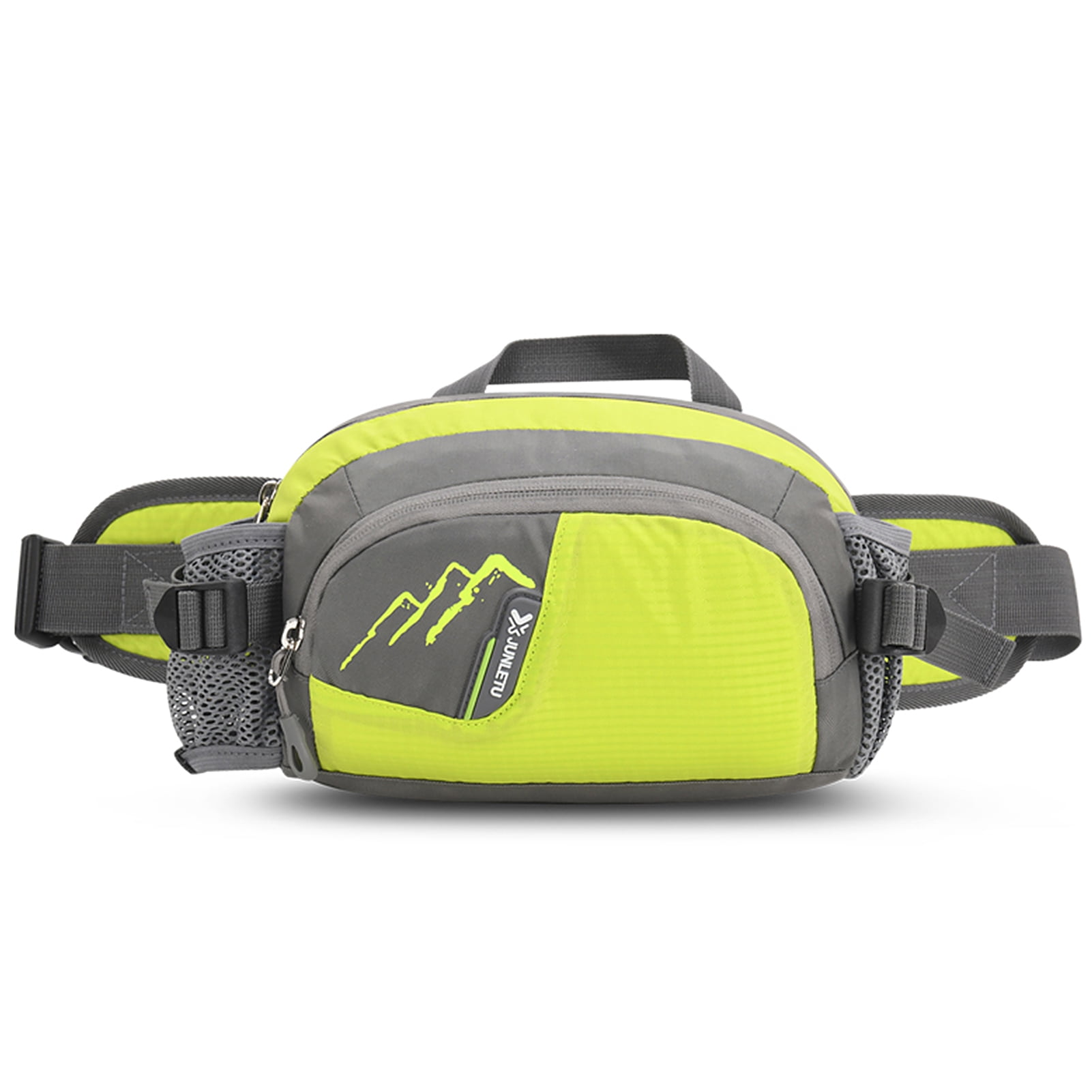 JUNLETU Outdoor Sports Waist Pack with Water Bottle Holder for Cycling