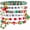 Style #2, variant on 6 Pack Christmas Bracelets: Joy & Merry Candy-Style Stocking Stuffers for Women & Teens - Perfect Christmas Gifts