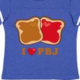 thumbnail image 4 of Inktastic I Love PBJ 2 Boys or Girls Toddler T-Shirt, 4 of 5