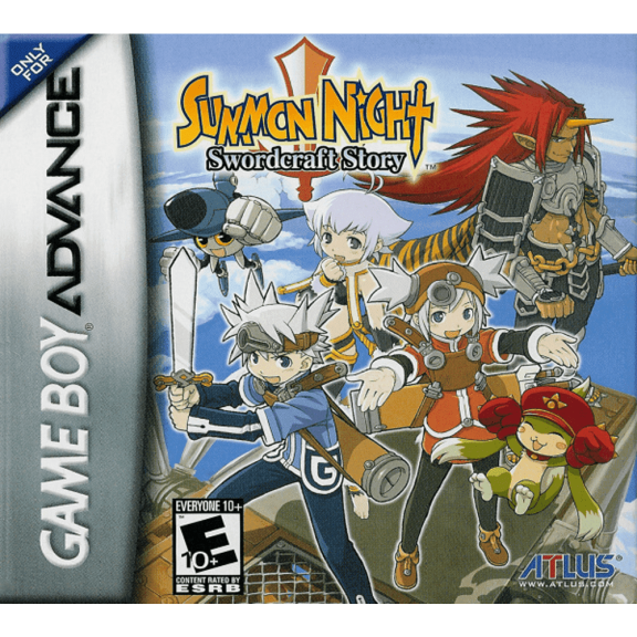 GBA Game Summon Night: Swordcraft Story Games Cartridge Card for GBA/GBASP/NDS/IDS/NDSL/IDSL Console US Version
