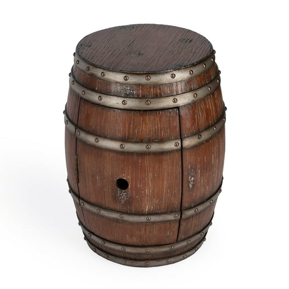 Butler Specialty Mountain Lodge Calumet Rustic Barrel Table