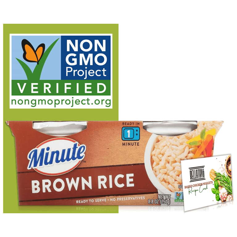 Minute RTS Brown Rice, 2-4.4 Ounce Cups (Pack of 8)