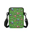 thumbnail image 2 of FUIALDOLG Polyester Crossbody Bags with Tractor Print, Zipper Pockets Portable Shoulder Purse for Daily Work and Travel, 2 of 7