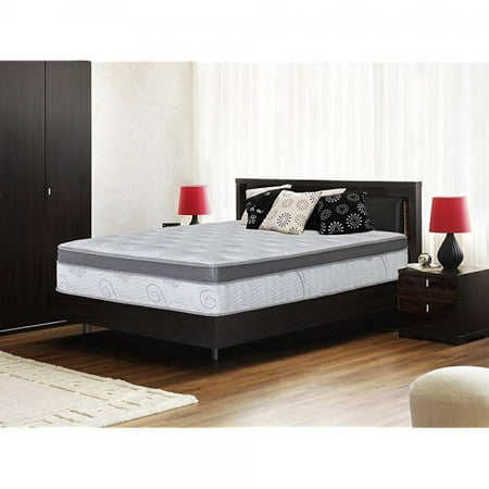 Olee Sleep 13 Inch Box Top Hybrid Gel Infused Memory Foam