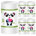 thumbnail image 1 of Rollo de papel de Bambú Ecobaby Original Liso Pack 5, 1 of 9