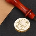 thumbnail image 1 of Cabeza de sello de serie de animales pequeños sello creativo exquisito cabeza de cobre tarjeta de boda Hugtrwg Para estrenar, 1 of 9
