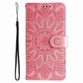 thumbnail image 3 of Funda tipo cartera GANGXUN para OPPO Reno 14 5G , diseño girasol, cuero PU, soporte, cierre magnético, tarjetero, 3 of 5