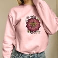 thumbnail image 2 of CEHVOM Femmes Décontractée Impression en Vrac Manches Longues Sweat-Shirts Hauts, 2 of 5