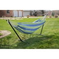 thumbnail image 3 of 9ft Double Hammock Combo with Carry Bag and Stand - Caribbean Rainbow Pattern, 3 of 6