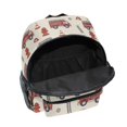 thumbnail image 6 of FORMRS School Backpack with Front Zippered Pocket 12" Student Travel Daypack, Fire Truck Pattern, 6 of 6