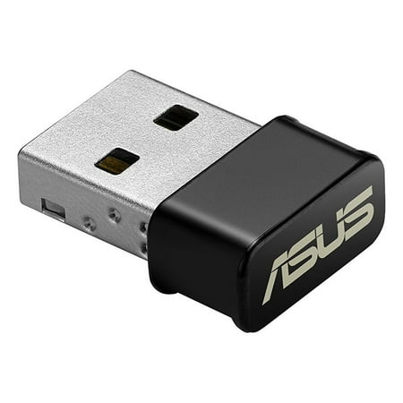 ASUS USB-AC53 AC1200 Nano USB Dual-Band Wireless Adapter, MU-Mimo, Compatible for Windows XP/Vista/7/8/1/10