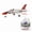 1 battery, variant on T-45 Minimum RC Jet Plane Kit, 30mm EDF Ducted Fan Aircraft Model, Brushed Fixed Wing Lightweight Foam Airplane Model with Gyro Stabilization for Adults Gift