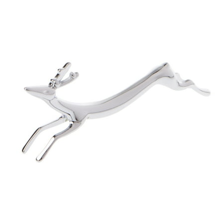 

Zinc Alloy Running Deer Chopsticks Rest Spoon Stand Fork Knife Holder Decoration