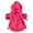 Pink, variant on Pet Life ® 'Reflecta-Sport' Multi-Adjustable Reflective Weather-Proof Dog Raincoat w/ Removable Hood