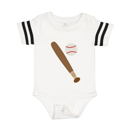 

Inktastic Baseball Bat and Ball Gift Baby Boy or Baby Girl Bodysuit