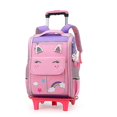 thumbnail image 2 of Sac à Dos à Roulettes pour Filles, Sacs Trolley Scolaires avec Roues, Sac à Dos Roulant pour Garçons, Sac à Dos à Roulettes pour Enfants, 2 of 5