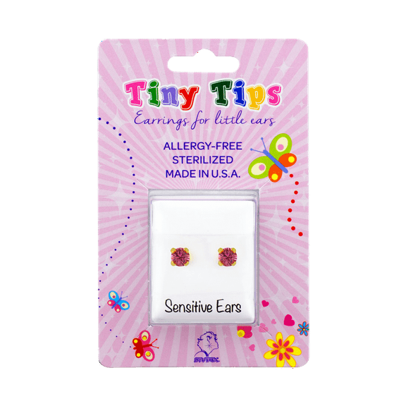 Studex Tiny Tips October Rose Earrings 3mm