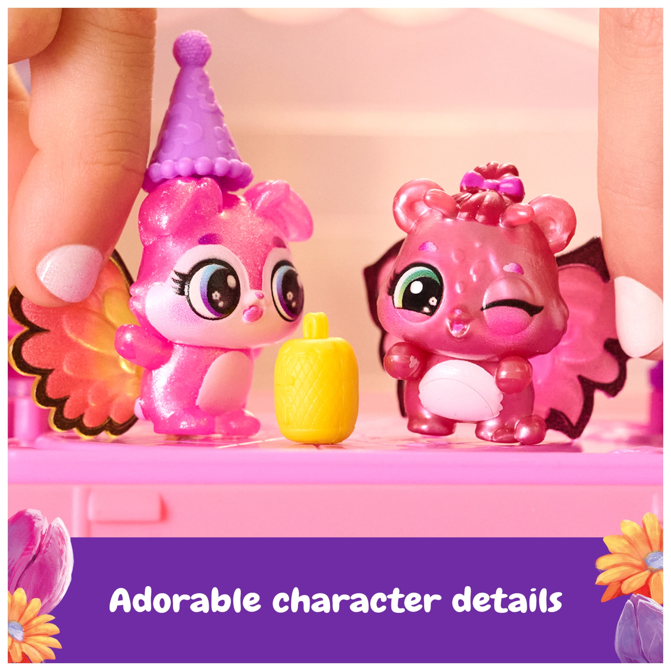 Bloomables by Hatchimals, Bloom Bash with 6 Surprise Figures & over 15 Accessories