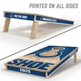 thumbnail image 2 of YouTheFan NFL Indianapolis Colts 2x4 Slogan Series Cornhole, 2 of 6