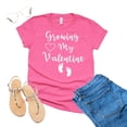 thumbnail image 3 of Growing My Valentine Valentines Day Pregnant Pregnancy Announcement Shirt (Dark Pink, Large), 3 of 5