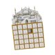 thumbnail image 3 of Calendario de cuenta atrás LED de madera para decoración de Ramadán, arte para inauguración de la casa y oficina, 3 of 9