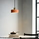 thumbnail image 5 of Lámpara Colgante de Hierro | Iluminación Minimalista Moderna para Barra o Escritorio | Luz Ambiental Suave y Ajustable de Techo | Blanco/Negro/Gris/Naranja | 83.27x6.30 in | Paquete de 1, 5 of 7