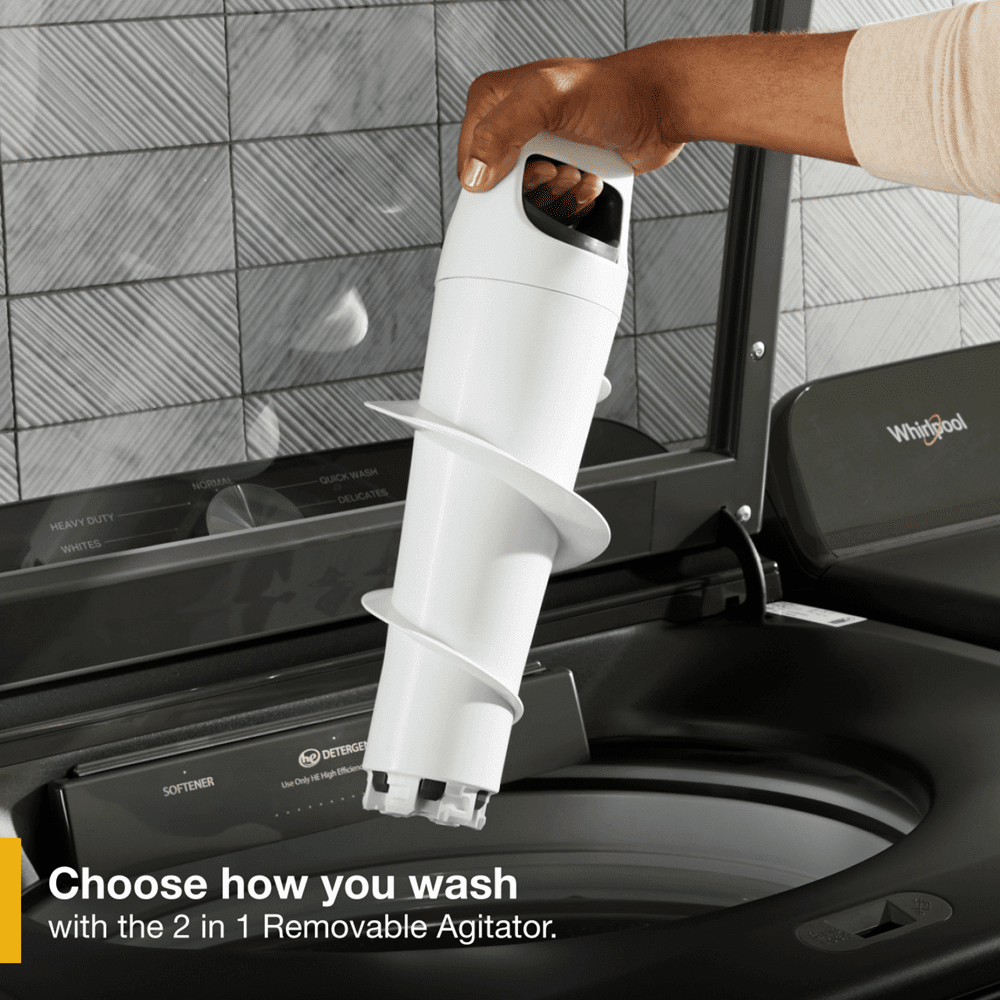 WHIRLPOOL WTW6157PB high efficiency top load washer