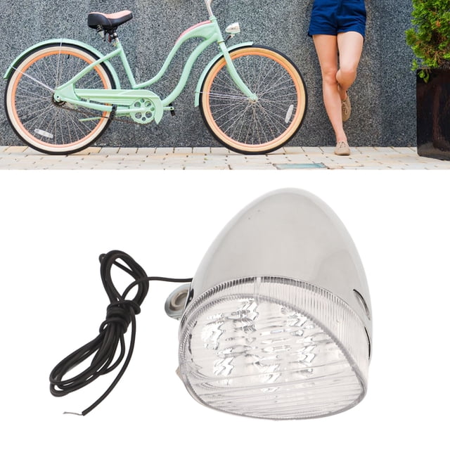 Retro Bike Light Set, Retro Bike Headlight Taillight Kit LED Professional Easy To Install Night Travel Safety for Cycling Accessories