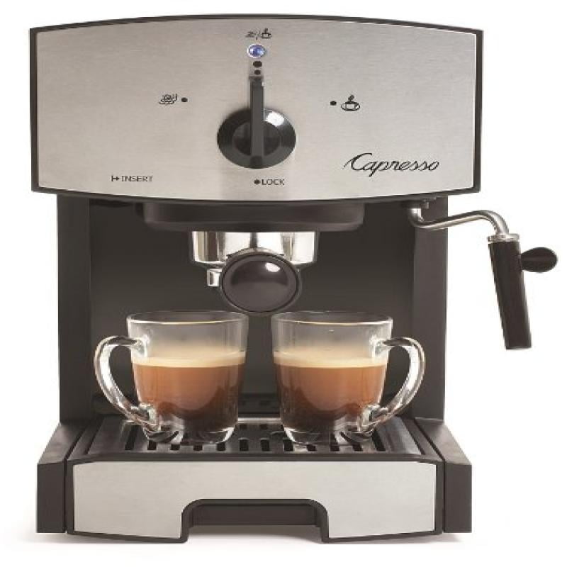 Capresso EC50 Stainless Steel Pump Espresso and Cappuccino Machine ...