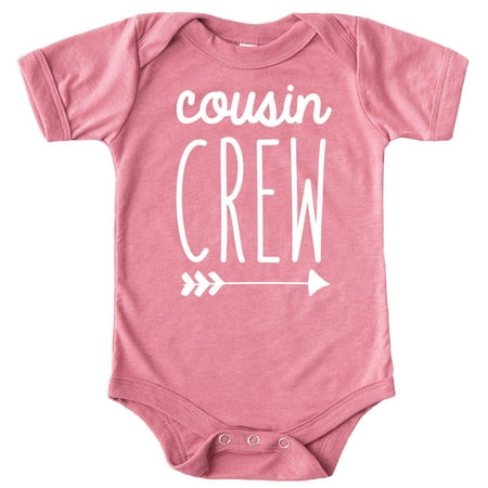 

Cousin Crew Arrow T-Shirts and Bodysuits for Baby and Toddler Boy and Girls Fun Family Outfits Mauve Bodysuit