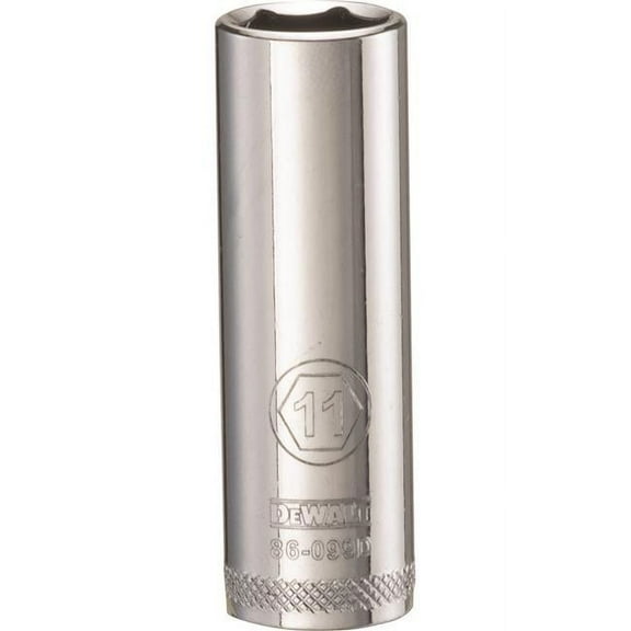 Stanley Tools 227542 11mm Deep Socket - 0.25 in. Drive