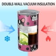 thumbnail image 2 of 20oz Coffee Tumblers Cute Bulldogs Stainless Steel Vacuum Insulated Travel Tumbler Coffee Cups Mug with Lid and Straw with Cleaning Brush for Cold & Hot Drinks, 2 of 5