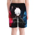 thumbnail image 5 of Boys Jujutsu Anime Kaise Beach Shorts Swim Trunks Swim Shorts Quick Dry Pool Suit Swimwear For Kids Youth, 5 of 8