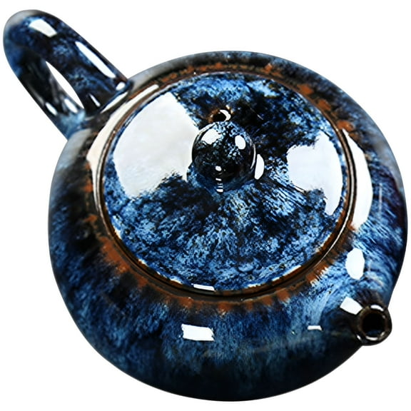 ACDANC Vintage Decor Ceramic Retro Kettle Porcelain Teapot Household