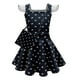 thumbnail image 4 of Disfraz de la familia Wednesday Addams, vestido con estampado de Wednesday, peluca de pelo para niña, trajes góticos Vintage, juego de rol de Halloween, vestido Dress160, 4 of 5