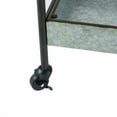 thumbnail image 5 of Galvanized Steel Triple Shelving - Industrial Storage Rack for Garage/Kitchen/Basement, Silver (35"W x 12.5"D x 40"H), 5 of 5