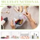 thumbnail image 4 of Bolsa de maquillaje Xuniea Mini Clear, 50 unidades, impermeable, PVC transparente, 4 of 7