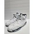 thumbnail image 2 of Ni - ke New 2022 Air Jordan 6 Retro Shoes Midnight Navy White Men's Size 8.5 [CT8529 141, 2 of 5