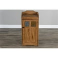 thumbnail image 3 of Pemberly Row 16" Farmhouse Wood Trash Box in Rustic Oak, 3 of 5