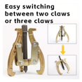 thumbnail image 4 of 1-pack Three-jaw Puller Multifunctional Universal Bearing Puller Removal Tool Triangle Grabber Hand Tool ,Multi-Functional Use, 4 of 7