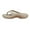 Khaki, variant on Women's Orthopedic Flip Flops with Arch Support Plantar Fasciitis 𝐑elief Pillow Soft Recovery Sandals Non-Slip Thick Sole Beach Walking Shoes
