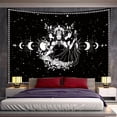 thumbnail image 2 of Tapiz de pared Moon Witchcraft Tarot Belle 150x150 cm, 2 of 2