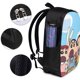 thumbnail image 2 of Mochila de viaje para portátil Crayon Shin-Chan Light Flight, antirrobo con puerto de carga USB, mochila universitaria, gran capacidad para el trabajo, color negro, 17 pulgadas, 2 of 8
