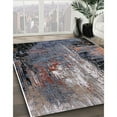 thumbnail image 2 of Ahgly Company Indoor Rectangle Mid-Century Modern Charcoal Gray Oriental Area Rugs, 5' x 8', 2 of 6