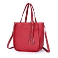 thumbnail image 3 of Bandolera de PU Hugo Mujer 4 Piezas Rojo + Negro, 3 of 5