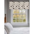thumbnail image 3 of Plaid Polka Dots Pumpkin Valances for Windows Thanksgiving Rustic Linen Rod Pocket Curtains Valance Short Window Treatment Drapes for Living Room, Bedroom Bathroom 42"&nbsp;W x 12" L, 3 of 5