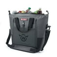 thumbnail image 3 of Moosejaw 42 Can Soft-Sided Cooler with Padded Crossbody Strap, Gray, 3 of 10