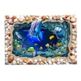 thumbnail image 2 of 3D Acuario Paisaje Póster Pecera Vivarium Fondo  S Yuyangstore Imagen del fondo del tanque de pescados, 2 of 8