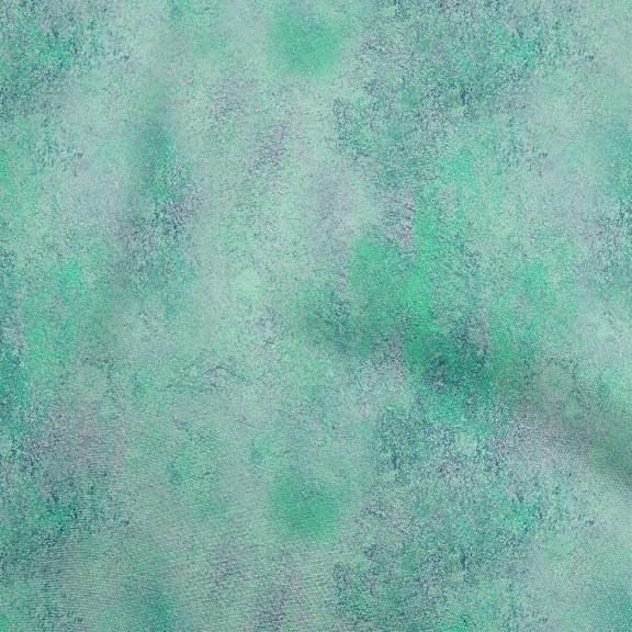 oneOone Polyester Lycra Sea Green Fabric Tie Dye Diy Clothing Quilting Fabric Print Fabric By Yard 56 Inch Wide